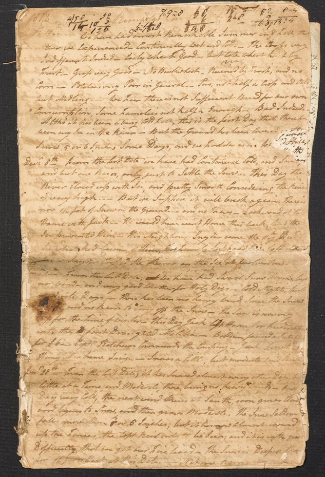 Diary of Rev Frederick Dibblee